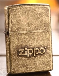 仿古铜Zippo商标系列 打火机 28994