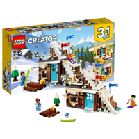 LEGO/乐高 创意百变系列 7岁-12岁 滑雪度假屋 31080 儿童 积木 玩具LEGO